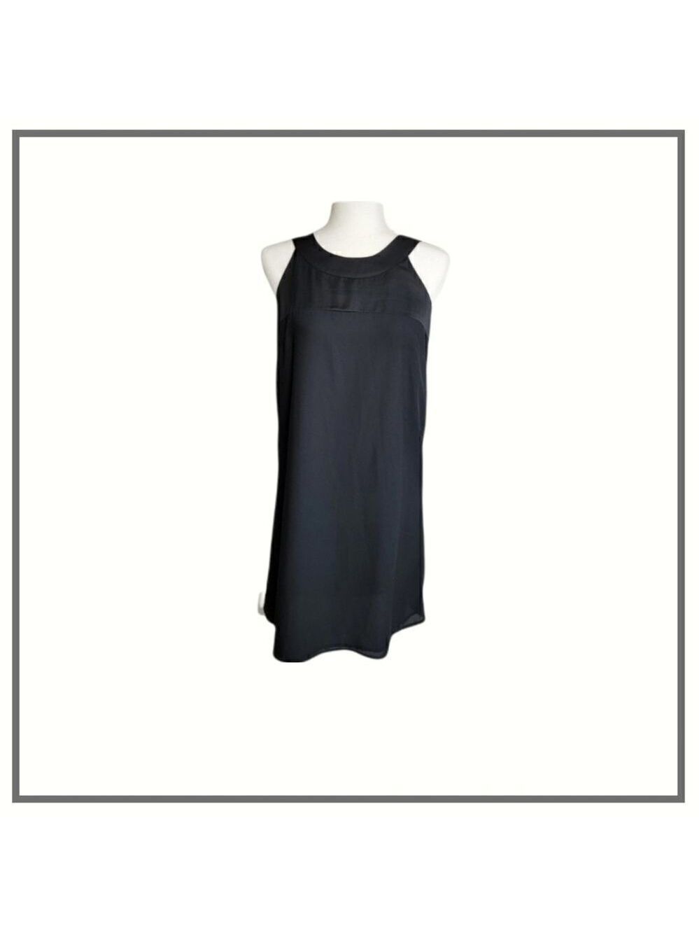 H&M Black Dress Sleeveless Dress Size 8